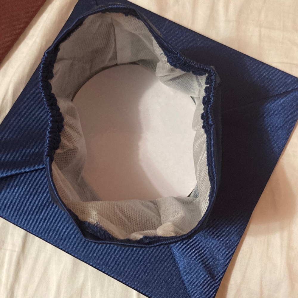 Blue Graduation Cap - Picture 3 of 3